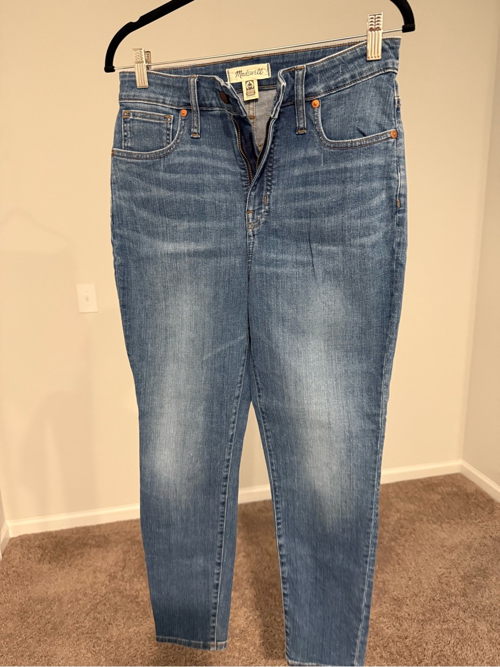NWOT Madewell Curvy High Rise Skinny Crop